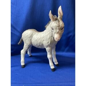 Porcelain Cybis Detailed Donkey Burro Figurine Signed